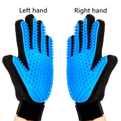 Silicone Rubber dog grooming glove