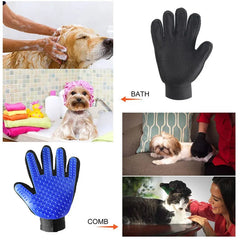 Silicone Rubber dog grooming glove