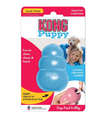 Classic Natural Puppy Teething Rubber KONG Chew Toy