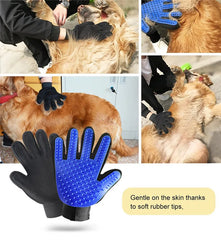 Silicone Rubber dog grooming glove