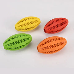 Super Tough Natural Rubber Dog Snack Ball