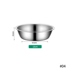 Large Capacity Stainless Steel Drinking & Feeding Bowl