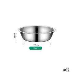 Large Capacity Stainless Steel Drinking & Feeding Bowl