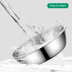 Large Capacity Stainless Steel Drinking & Feeding Bowl