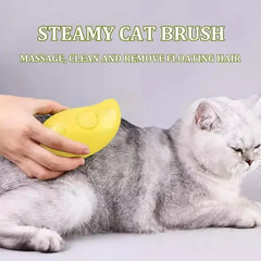 3 In 1 Dog & Cat Electric Steam Brush Sprayer