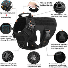 K9 Tactical Military Dog Training Vest