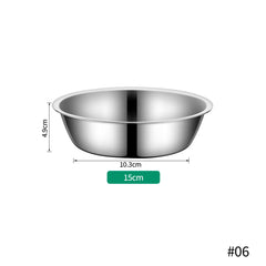 Large Capacity Stainless Steel Drinking & Feeding Bowl