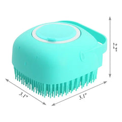 Soft Silicone Dog Shampoo Grooming Brush