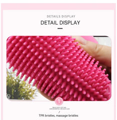 Soft Silicone Dog Massage Comb Hair Remover