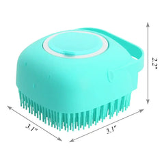 Soft Silicone Dog Shampoo Grooming Brush