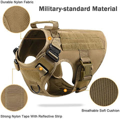 K9 Tactical Military Dog Training Vest