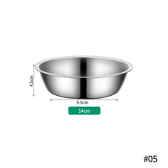 Large Capacity Stainless Steel Drinking & Feeding Bowl