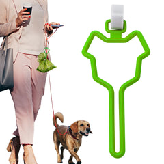 Hands-free Dog Poop Bag Clip Traction Rope