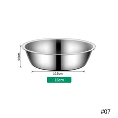 Large Capacity Stainless Steel Drinking & Feeding Bowl