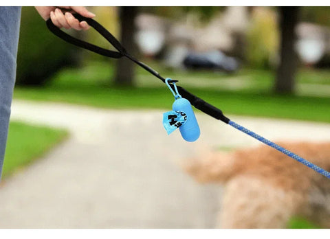 Clampable Dog Waste Bag Dispenser Bullet