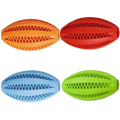 Super Tough Natural Rubber Dog Snack Ball