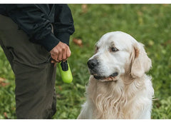 Clampable Dog Waste Bag Dispenser Bullet