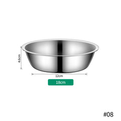 Large Capacity Stainless Steel Drinking & Feeding Bowl