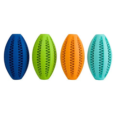 Super Tough Natural Rubber Dog Snack Ball